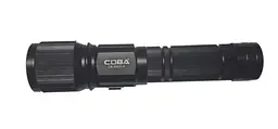 Ліхтар ручний акумуляторний Coba CB-S001-4 4 світла червоний білий синій з індикатором заряду з ремінцем Чорний - мініатюра 2