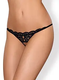 Стрінги Obsessive 831-THC-1 S/M чорний - мініатюра 3