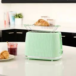 Тостер Russell Hobbs Eden 800 Вт пластик підігрів розморожування фісташковий - мініатюра 7