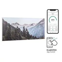 Інфрачервоний обігрівач Klarstein Wonderwall air art до 14 м² (10035129) - мініатюра 5