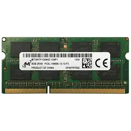 Модуль пам`яті SO-DIMM DDR3L 8GB/1600 Micron (MT16KTF1G64HZ-1G9P1)