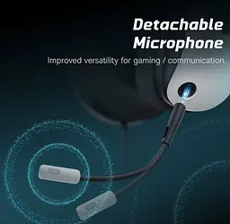 Навушники Baseus GoPlay 1+ Max GaXiaoming Wired Headphones A00181003213-00 White - мініатюра 6