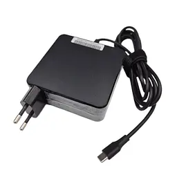 Блок живлення Type-C 90W для Apple, Asus, Acer, HP, Dell, Lenovo, Samsung, Xiaomi. Квадратний Чорний - мініатюра 2