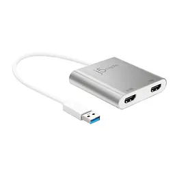USB-Хаб j5create JUA365-N USB-A на 2xHDMI (JUA365-N)
