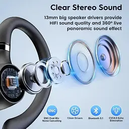 Бездротова бізнес-гарнітура G9 з мікрофоном і шумозаглушенням Bluetooth-гарнітура для офісу - мініатюра 6