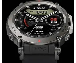 Годинник розумний Amazfit T-Rex Ultra Abyss Black W2142EU1N чорний - мініатюра 3