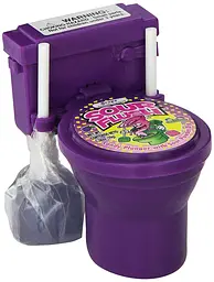 Льодяники з кислим порошком Kidsmania Sour Flush Toilet - мініатюра 2