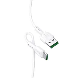 Кабель Hoco X33 Type-C 5A Surge charging data cable White