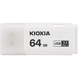Флеш-накопичувач Kioxia USB3.2 64GB TransMemory U301 White (LU301W064GG4) - мініатюра 1