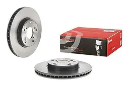 Диск гальмівний передній вентильований Honda Accord VII-IX, Element 95-25р Brembo (09.7932.11)