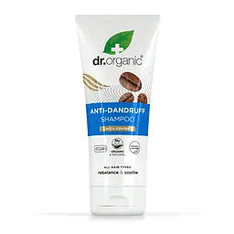 Шампунь з кавовими зернами проти лупи Dr.Organic 200 мл