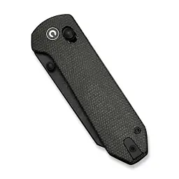 Ніж Civivi Yonder, Black Micarta, Darkwash (C23073B-1) - мініатюра 5