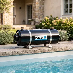 Теплообмінник для басейну Pahlen Hi-Flow 40 кВт спіральний з нержавіючої сталі - мініатюра 2