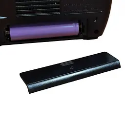 Радіоприймач чорний на акумуляторі 18650 з Bluetooth FM USB MicroSD Golon ICF-8BT - мініатюра 4