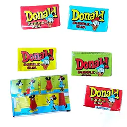 Жувальна гумка DONALD ML MAPLE LEAF Синя 100шт - мініатюра 6