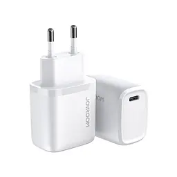 Блок живлення - Адаптер мережевий Joyroom Intelligent fast charger NRT-DY139E 1 Type-C 3A 20W білий