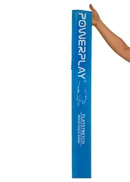 Стрічка-еспандер для фітнесу та реабілітації PowerPlay 4112 0.4мм MediBand Light Синя (6.8 кг) (PP_4112_Blue_Light) - мініатюра 4