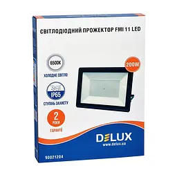 Прожектор Delux FMI 11 LED 200Вт 6500K IP65 (90021204) - мініатюра 2
