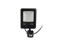 Прожектор ELECTROHOUSE 20W LED з датчиком руху IP65