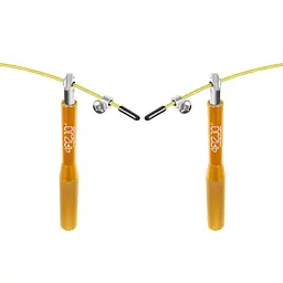 Скакалка 4FIZJO швидкісна для кросфіту Speed Rope Gold 4FJ0185 (P-5907222931158) - мініатюра 4