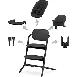 Стілець Cybex Lemo 4 в 1 Stunning Black (521003207) - мініатюра 2