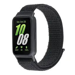 Ремінець Universal Nylon Samsung Galaxy Fit 3 Pure Black (35304_3345785)