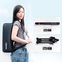 Штатив Ulanzi AT-03 Tripod Dolly Kit 1.6m Black [126315] - мініатюра 6