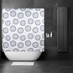 Шторка для ванної кімнати Eco Fabric 180*180 см Абстракція (EF-1802-A) - мініатюра 3