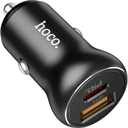 Автомобільний зарядний пристрій Hoco NZ5 Smooth Road PD30W + QC3.0 [110006] - мініатюра 4