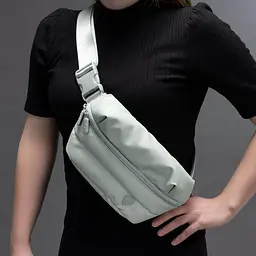 Сумка поясна Heys Puffer Mini Waist Bag Sage Green (30128-0138-00) - мініатюра 6