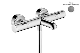 Термостат для ванни Hansgrohe Ecostat Fine brushed black chrome 13325340