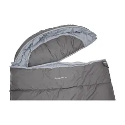 Спальний мішок High Peak Dundee 4 +4C Grey/Light Grey Left (928928) - мініатюра 2