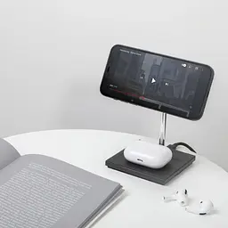 Бездротовий зарядний пристрій Native Union Snap Magnetic Wireless Charger Black (SNAP-2IN1-WL-BLK) - мініатюра 9