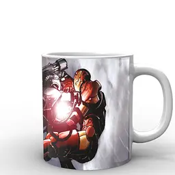 Кухоль GeekLand Залізна Людина Iron Man битва IM.02.054.666 330 мл білий - мініатюра 3