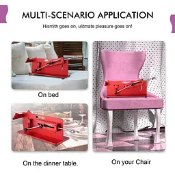 Секс-машина Hismith Table Top 2.0 Pro - Premium Sex Machine APP Red - мініатюра 8
