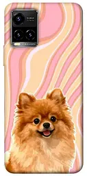 TPU чохол Demsky Pastel spitz для Vivo Y21 / Y33s