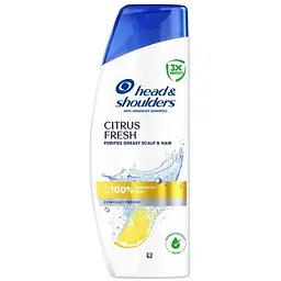 Шампунь Head & Shoulders Проти лупи Цитрусова свіжість 625 мл (8006530029469)