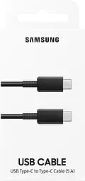 Кабель Samsung Type-C to Type-C 100W Black EP-DN975BBRGRU - мініатюра 2