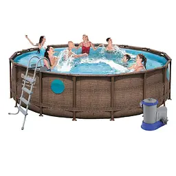 Басейн каркасний Bestway 488х122 см det0010310 - мініатюра 2
