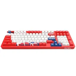 Клавіатура DAREU A98 Pro Red White (KB-A98P-RD) - мініатюра 4