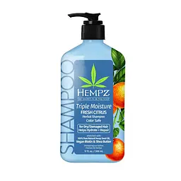 Шампунь "Потрійне зволоження" для сухого волосся Hempz 500 ml