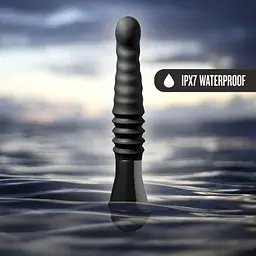Вібратор Blush Novelties Lazarus Thrusting Dildo Black (SO8836) [108465] - мініатюра 7