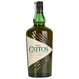 Уцінка. Віскі шотландський Cattos, 40%, 1,0 л - мініатюра 1