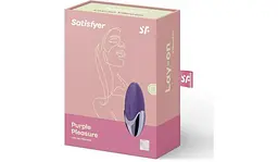 Міні-вібратор для клітора Satisfyer Layons 9.5 см пурпурний - мініатюра 4