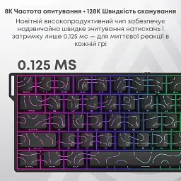 Клавіатура Ajazz AK680 V2 Ice Island Magnetic Switch USB Black (AK680-V2-I-S-B) - мініатюра 7