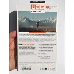 Оригінальний протиударний чохол UAG Pathfinder MagSafe для iPhone 15 Pro Max Ash 114301113131 - мініатюра 5