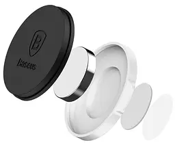 Автотримач Baseus Small ears series Magnetic suction bracket (Flat type) Silver - мініатюра 4