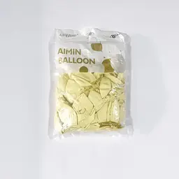 Надувні повітряні кульки Aimin Balloon 26 см (10") 100 шт наповнення повітрям або гелієм Айворі - мініатюра 2
