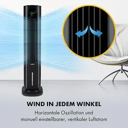 Мобільний кондиціонер вентилятор Klarstein Polar Tower Smart (10035831) - мініатюра 5