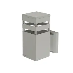 Бра настінне Levistella 767L5169-WL-1 GY, E27, 40W, сірий метал, сучасний стиль для вулиці